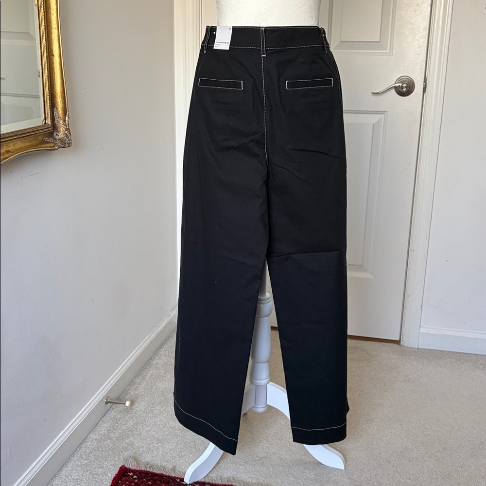 Loft Black Wide-Leg Pants - Picture 2 of 7